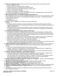 DSHS Form 03-506 Character, Competence, and Suitability Assessment - Washington, Page 4