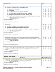 DSHS Form 10-639 Overnight Planned Respite Services (Oprs) Certification Evaluation - Washington, Page 4