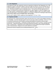 DSHS Form 14-467 Mid-certification Review - Washington, Page 3