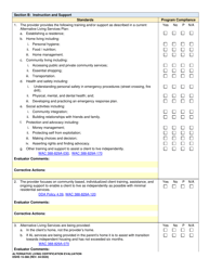 DSHS Form 15-388 Alternative Living Certification Evaluation - Washington, Page 4