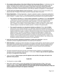 Form SS-4418 Charter Nonprofit Corporation - Tennessee, Page 3