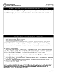 Form K-910-2085E Designation of Education Decision-Maker for Community-Based Care - Texas, Page 4