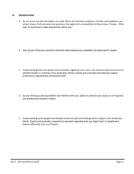 Form RC-5 Self Evaluation Questionnaire - Texas, Page 11