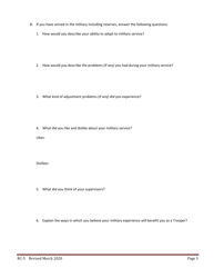 Form RC-5 Self Evaluation Questionnaire - Texas, Page 3