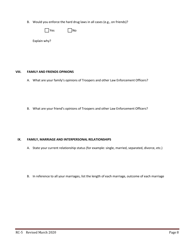Form RC-5 Self Evaluation Questionnaire - Texas, Page 8
