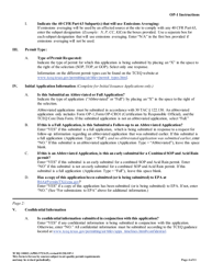Form TCEQ-10002 (OP-1) Site Information Summary - Texas, Page 4