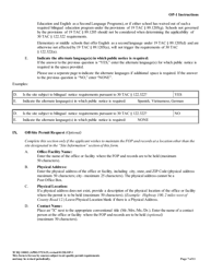 Form TCEQ-10002 (OP-1) Site Information Summary - Texas, Page 7