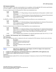 Form TCEQ-10025 (OP-UA05) Process Heater/Furnace Attributes - Texas, Page 11