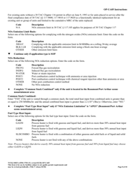Form TCEQ-10025 (OP-UA05) Process Heater/Furnace Attributes - Texas, Page 8