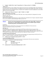 Form TCEQ-10224 (OP-UA48) Air Oxidation Unit Process Attributes - Texas, Page 4