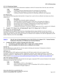 Form TCEQ-10223 (OP-UA50) Fluid Catalytic Cracking Unit Catalyst Regenerator/Fuel Gas Combustion Device/Claus Sulfur Recovery Plant Attributes - Texas, Page 11