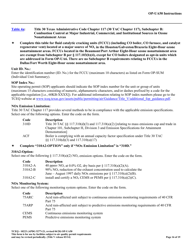 Form TCEQ-10223 (OP-UA50) Fluid Catalytic Cracking Unit Catalyst Regenerator/Fuel Gas Combustion Device/Claus Sulfur Recovery Plant Attributes - Texas, Page 16