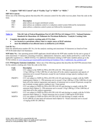 Form TCEQ-10223 (OP-UA50) Fluid Catalytic Cracking Unit Catalyst Regenerator/Fuel Gas Combustion Device/Claus Sulfur Recovery Plant Attributes - Texas, Page 8