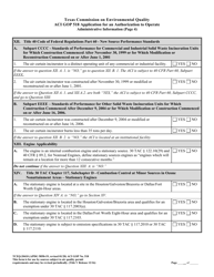 Form TCEQ-20410 Air Curtain Incinerator General Operating Permit (Gop) Number 518 Application for an Authorization to Operate - Texas, Page 17