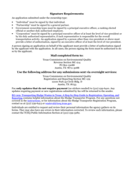 Form 00481 Municipal Sludge Transporter Registration/Renewal/Update - Texas, Page 6