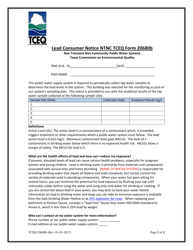 Document preview: Form 20680B Lead Consumer Notice Certification Form Non Transient Non Community Public Water Systems - Texas