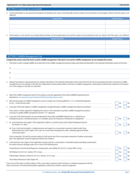 Form 50-129 Application for 1-d-1 (Open-Space) Agricultural Use Appraisal - Texas, Page 3