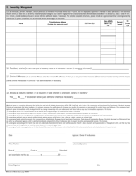 Restaurant on-Premise Retail License Application - Utah, Page 3