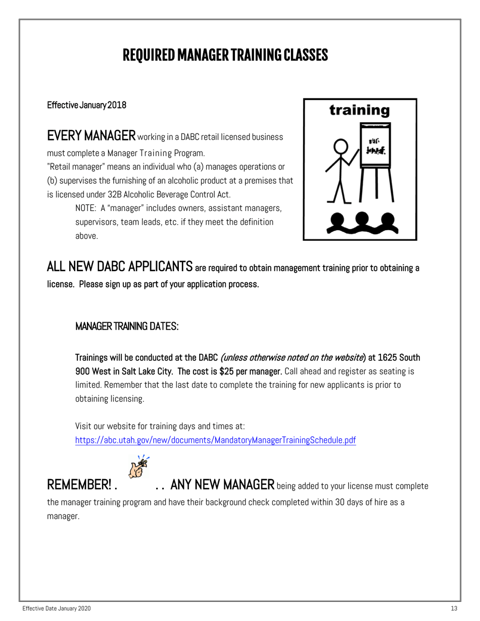 Dabc Retail License Transfer of 51% or More Ownership of an Existing Entity - Utah, Page 13