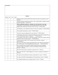 Full Cei Checklist - Sqg Hazardous Waste Generators - Vermont, Page 3