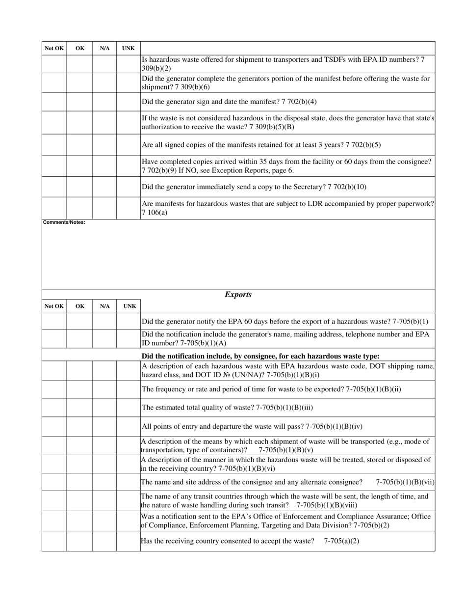 Vermont Full Cei Checklist - Lqg Hazardous Waste Generators - Fill Out ...