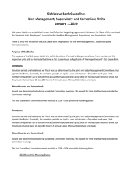 Sick Leave Bank Application/Physician Certification Non-management, Supervisory and Corrections Units - Vermont, Page 2