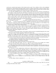 Real Estate Contract Template, Page 3