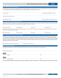 Form 50-244 Dealer&#039;s Motor Vehicle Inventory Declaration - Texas, Page 2