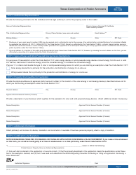 Form 50-123 Exemption Application for Solar or Wind-Powered Energy Devices - Texas, Page 2