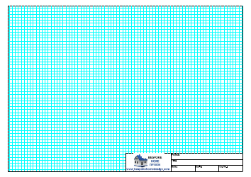 Document preview: Cyan A3 Graph Paper Template - Bespoke Home Design