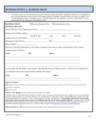 Form 032-08-0102-00-ENG Renewal Application for a License to Operate a Family Day System (Fds) - Virginia, Page 13