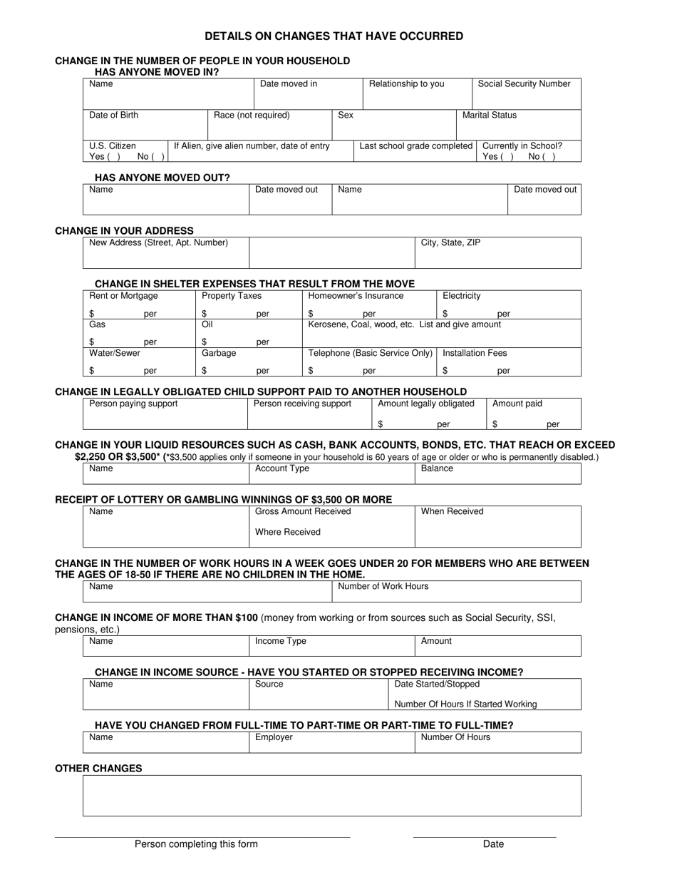 Form 032-03-0051-36-ENG Change Report - Virginia, Page 2