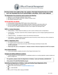 Document preview: Form W-9 Provider Registration Form - Washington