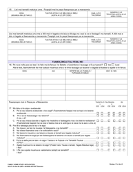 DCYF Form 10-354 Family Home Study Application - Washington (Samoan), Page 2