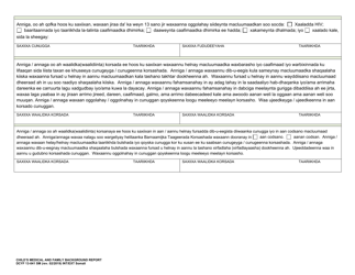 DCYF Form 13-041 Child&#039;s Medical and Family Background Report - Washington (Somali), Page 8