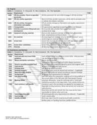 DCYF Form 15-875 School Age Checklist - Washington, Page 6