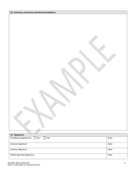 DCYF Form 15-875 School Age Checklist - Washington, Page 8