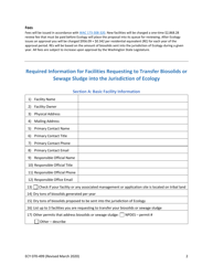 Form ECY070-499 Process for Facilities Requesting to Transfer Biosolids or Sewage Sludge Into the Jurisdiction of Ecology - Washington, Page 2