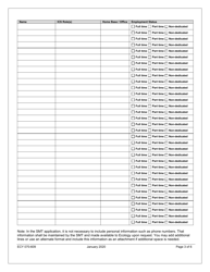 Form ECY070-609 Spill Management Team (Smt) Application - Washington, Page 3