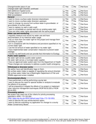 Form ECY070-440 Water Right Pre-application Consultation - Washington, Page 4