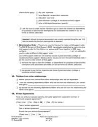 Form FL Divorce203 Petition for Legal Separation (Marriage) - Washington, Page 6