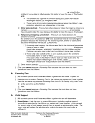 Form FL Divorce202 Petition to End Registered Domestic Partnership (Dissolution) - Washington, Page 5