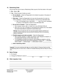 Form FL Divorce205 Petition to Invalidate (Annul) Marriage - Washington, Page 10