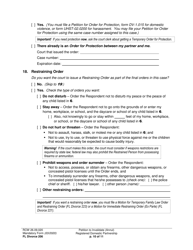 Form FL Divorce206 Petition to Invalidate (Annul) Registered Domestic Partnership - Washington, Page 10
