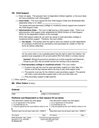 Form FL Divorce241 Final Divorce Order (Dissolution Decree)/Legal Separation Order (Decree)/Invalid Marriage Order (Annulment Decree)/Valid Marriage Order (Decree) - Washington, Page 9