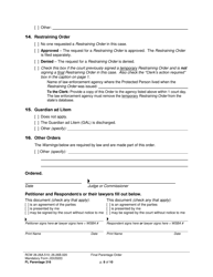 Form FL Parentage316 Final Parentage Order - Washington, Page 8