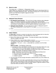 Form FL Non-Parent424 Temporary Non-parent Custody Order - Washington, Page 2