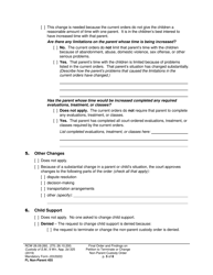 Form FL Non-Parent455 Final Order and Findings on Petition to Terminate or Change Non-parent Custody Order - Washington, Page 5