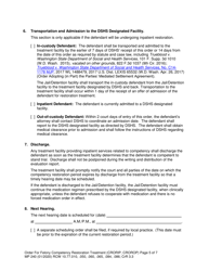 Form MP240 Order for Competency Restoration Treatment (Felony) - Washington, Page 5