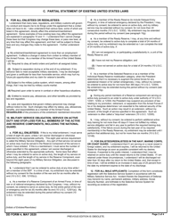 DD Form 4 &quot;Enlistment/Reenlistment Document Armed Forces of the United States&quot;, Page 3